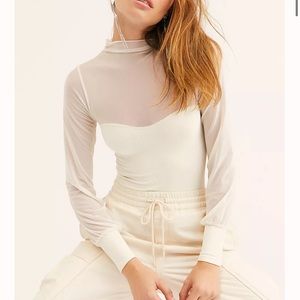 Free People Light Up Layering Top